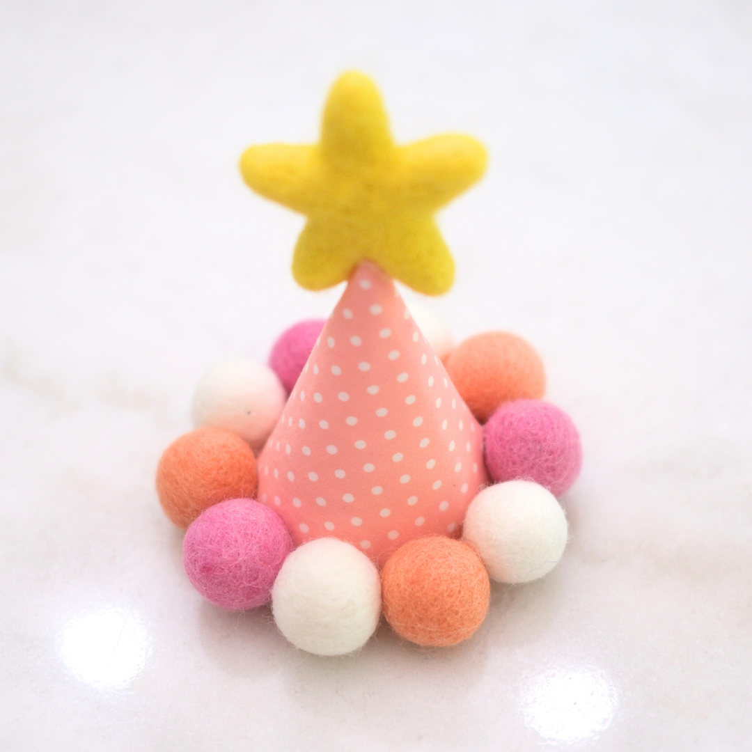 Barkday Hat | Pink Lemonade