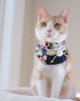 Pet Bib |Midnight Sakura Kimono