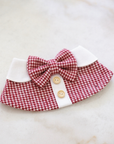 Pet Bib | Red Plaid