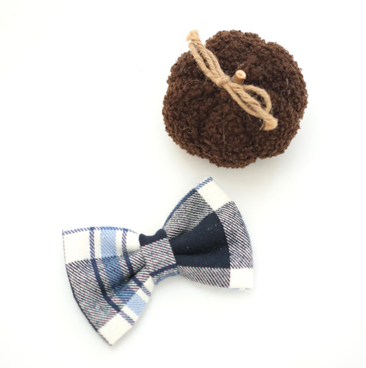 Bow Tie | Blue Plaid