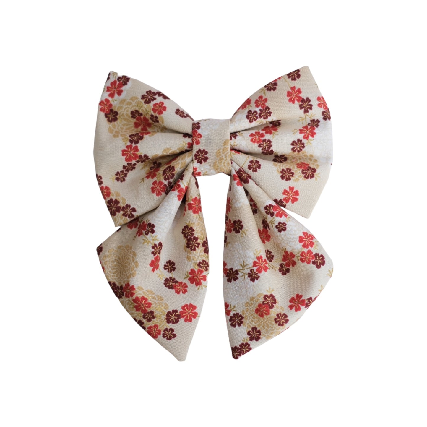 Gold Plum Blossom Sailor Bow