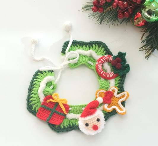 Crochet | Santa's Little Wreath