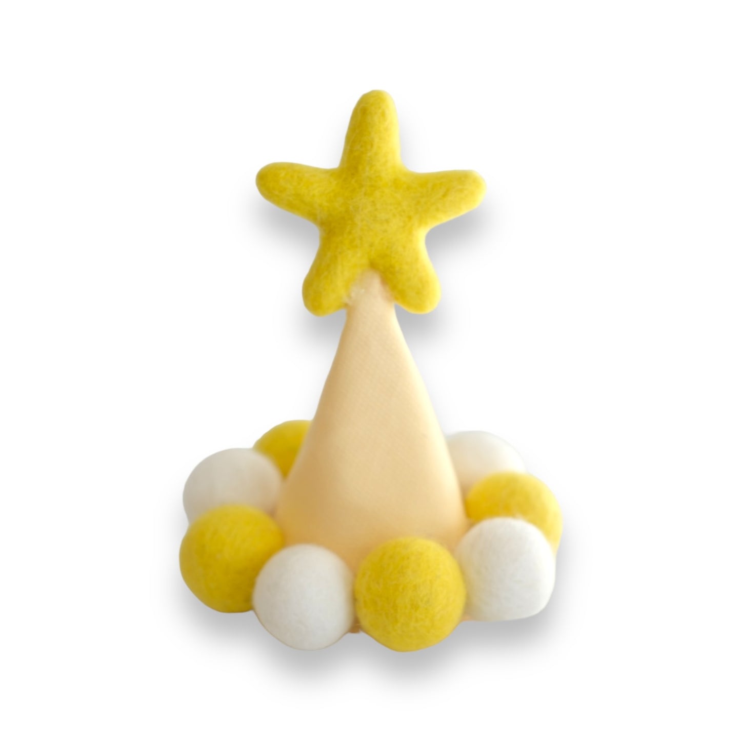 Lemon Yellow Birthday Hat