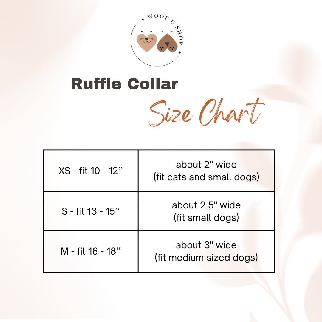 Ruffle Collar | Blooming Buds