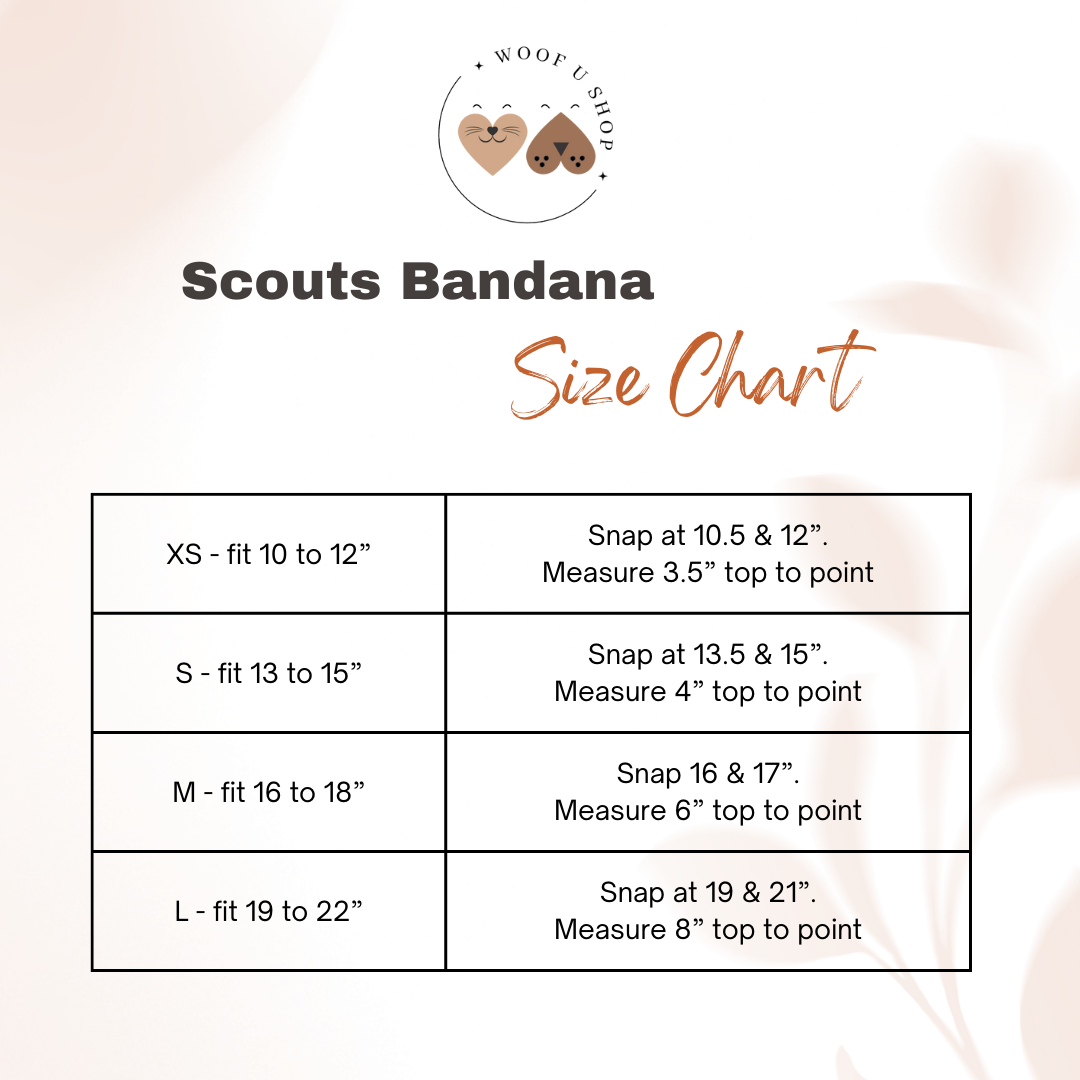 Scouts Bandana | Birthday cake