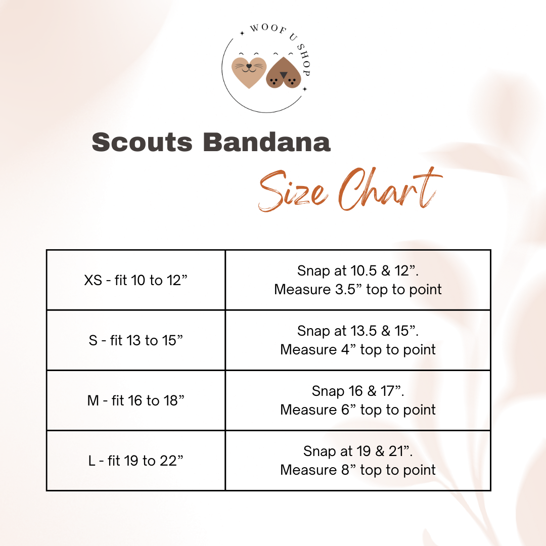 Scouts Bandana | Lavender Garden