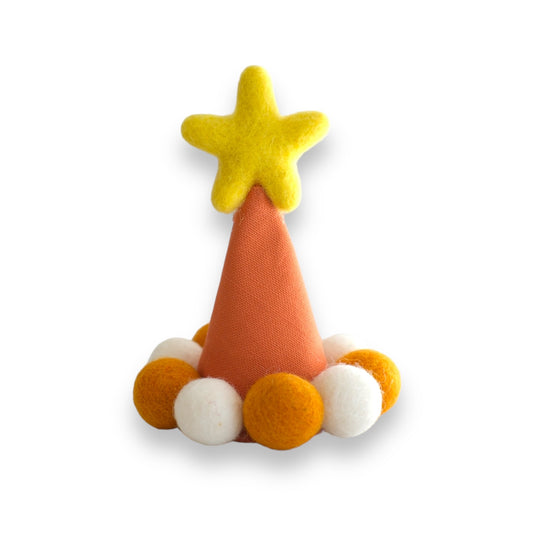 Tangerine Birthday Hat