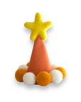 Barkday Hat | Tangerine