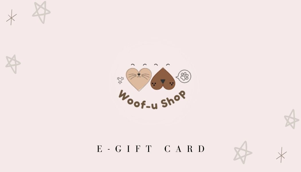 Woof-u Shop gift card